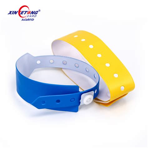 nfc patient wristband|custom disposable rfid wristbands.